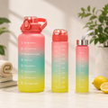 Gradient Water Bottle Set