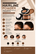 Hairline Powder – Instant Hair Root Touch-Up & Hairline Filler