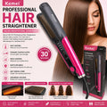 Kemei Professional Hair Straightener – Fast Heating Ceramic Flat Iron